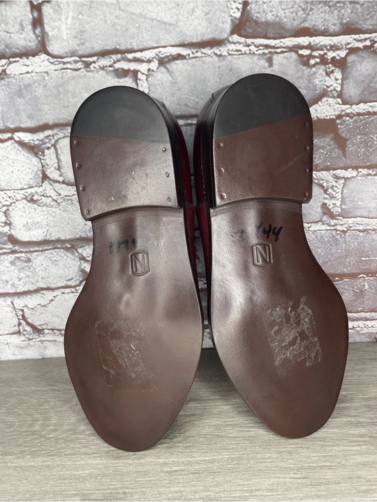 Business Softwear Burgundy Leather Oxford Cap Toe Shoes Men’s Sz 8.5 5E US/41.5